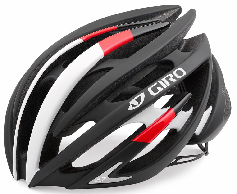 Black x Red L Giro Aeon Bike Lightweight Adjustable 24 Vents Helmet 