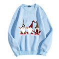 thumbnail image 4 of Women Cute Christmas Graphic Crewneck Sweatshirt with Snow and Sparkles Casual Holiday Party Pullover Top, 4 of 4