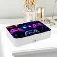 thumbnail image 6 of Game Controller Portable PU Leather Jewelry Organizer Box with Removable Compartment, 6 of 6