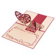 thumbnail image 4 of Greeting Card Wedding Pop Up Greeting 3D Gift with Bride And Bridegroom Design, 4 of 6