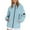 Light Blue, variant on Women's Trendy Casual Jacket Soft Comfortable Outerwear with Classic Design for Daily Use