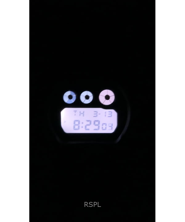 Casio G-Shock Digital Resin Strap Quartz DW-6900U-1 200M Men's Watch