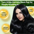 thumbnail image 4 of YECUCE Black 3-In-1 Hair Dye Shampoo for Gray Coverage-Natural Botanical Formula Shampoo Gentle Hair Colour Liquid for Men and Women,500ml, 4 of 10