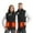 157 Black, variant on Lightweight Heated Jacket, Mens Windproof Electric Rechargeable Heating Vest Outdoor Soft Shell Full Zip Puffer Vests