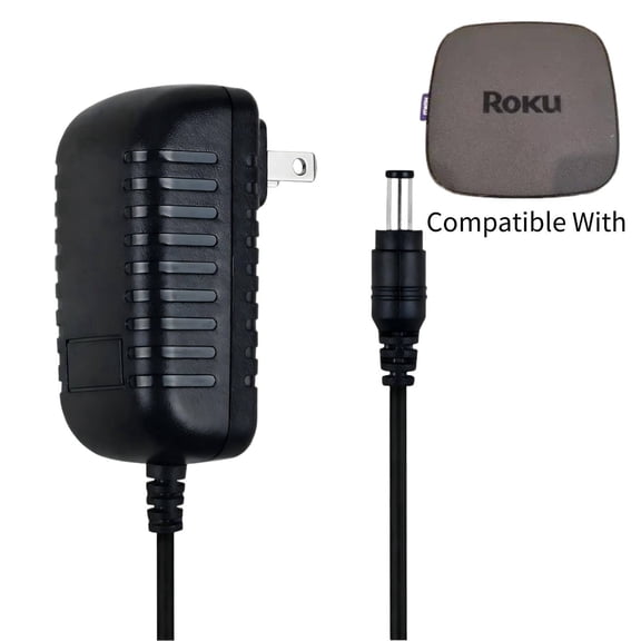 K-MAINS 12V AC DC Power Adapter Compatible With Roku Premiere 4620X Digital Streaming Media Player