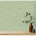 thumbnail image 5 of Fine Decor Camille Sage Damask Wallpaper, 20.5-in by 33-ft, 5 of 7