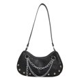 thumbnail image 5 of Bolso pequeño con cadena popular para mujer, nuevo bolso bandolera de hombro combinable con todo, versión coreana, para invierno de 2025., 5 of 5
