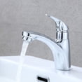 thumbnail image 3 of Chrome Single Handle hole Bathroom Basin Faucet Single Cold Sink Water Tap, 3 of 8