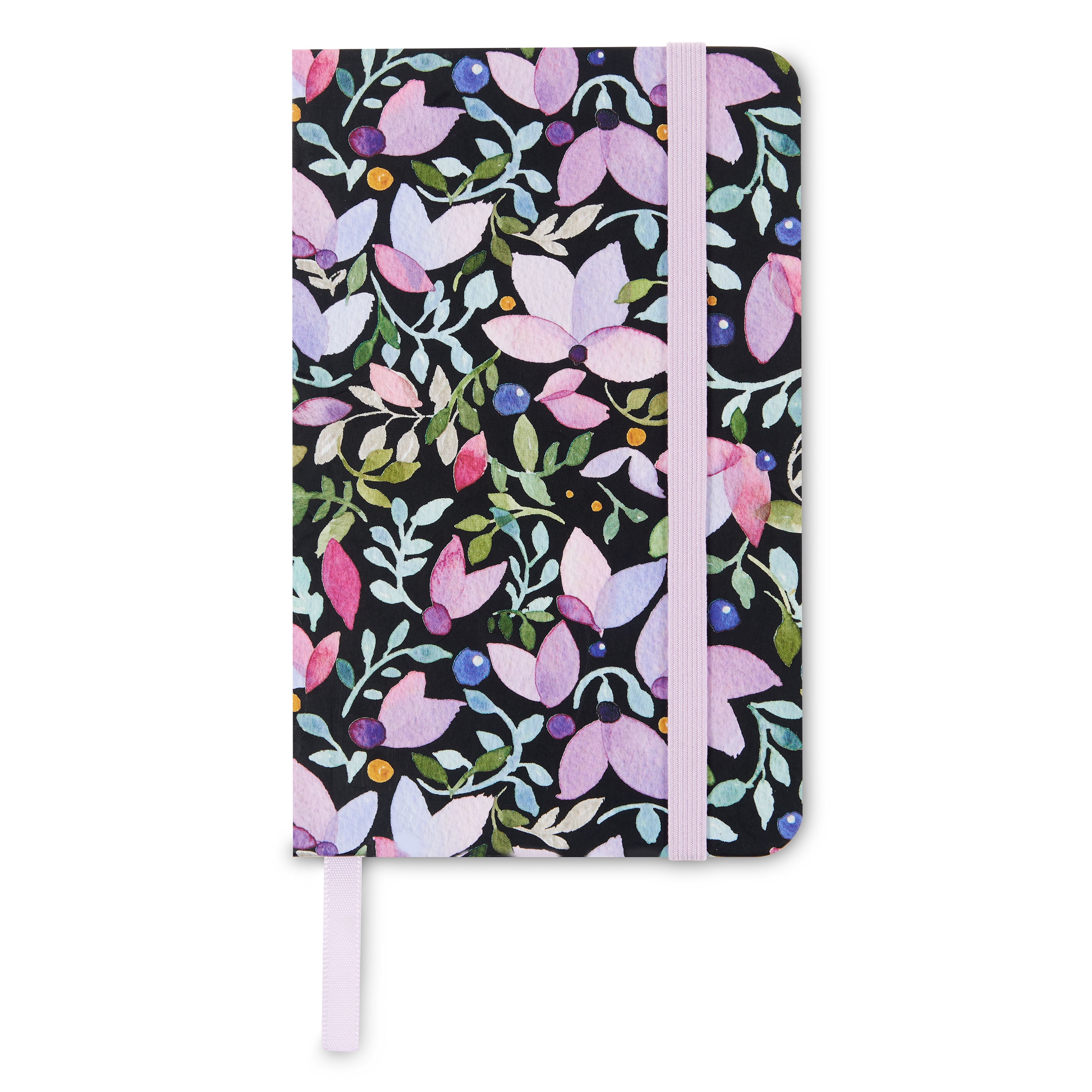 Pen+Gear Small Hardcover Journal, Floral, 160 Pages