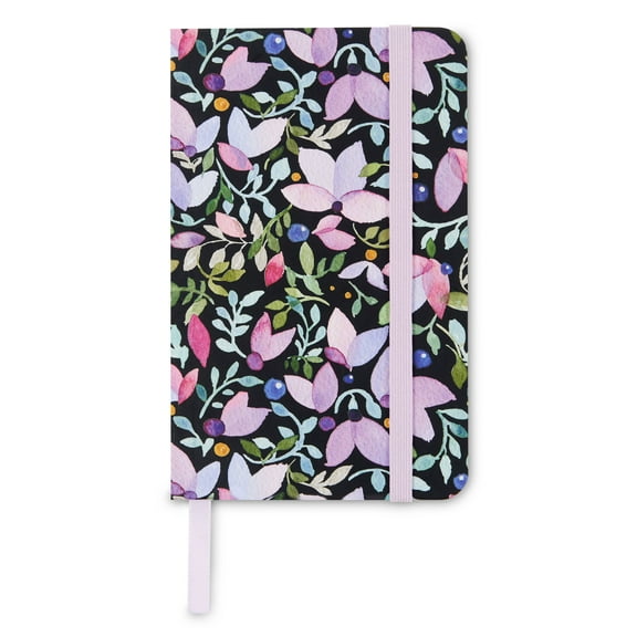 Pen+Gear Small (5.75" x 3.75") Floral Hardcover Paper Journal,160 Pages