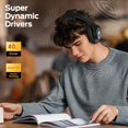 thumbnail image 4 of Monster Persona Auriculares con cancelación de ruido inalámbricos, auriculares Bluetooth sobre la oreja, auriculares inalámbricos Audio Hi-Fi graves profundos, carga rápida 40H tiempo de reproducción, 4 of 5