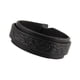 thumbnail image 4 of Pulsera de Cuero Punk con Cordón, 5 cm con Correa Ancha, Pulsera Rígida, Muñeca Negro, 4 of 8
