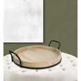 thumbnail image 4 of Better Homes & Gardens Plateau en bois clair et métal, 4 of 5