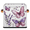 Multicolor 1, variant on CURLYOOT Butterfly Cube Storage Bin 11 Inch Fabric Storage Cube for Shelves Decorative Lavender Flower Foldable Basket with Leather Handle for Closet Shelves Organizer