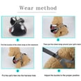 thumbnail image 5 of Arnés para mascotas + correa para mascotas-Juego clásico de arnés para cachorros de cuerda de plomo para perros pequeños gatos grandes (m, cuadros amarillos) Feliz Sencillez, 5 of 5