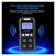 thumbnail image 4 of Portable 4 Gas Detector Recharable Multi Gas Monitor Air Quality Tester Analyzer High Precision ,High-Precision Sensor, 4 of 7
