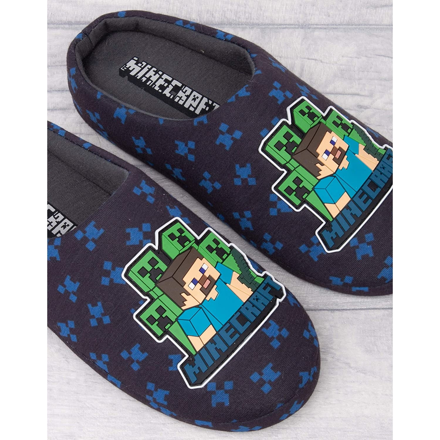 minecraft slippers walmart