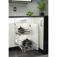 thumbnail image 3 of Rev-A-Shelf Pullout Cabinet Basket w/ Soft-close, 14.5'' x 21.74'', 5730-15CR, 3 of 5