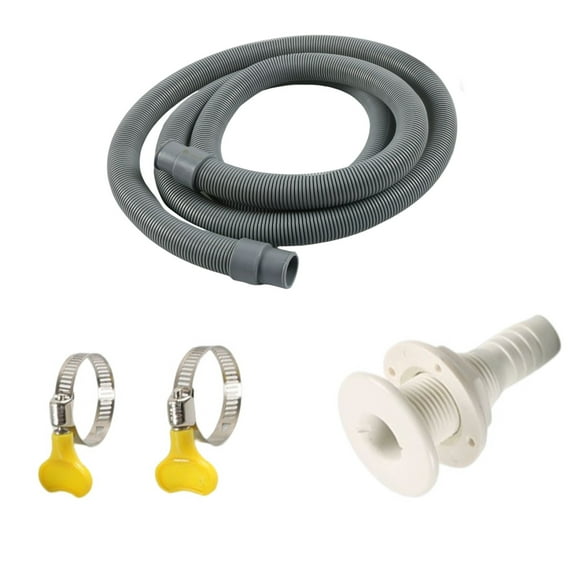 Ana Bilge Pump Hose Installation Kit Bilge Pump Hose Straight Through Hull Drain Ocean Freshwater Boating Boats Accessories Parts
