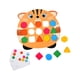 thumbnail image 4 of Juego de combinación de formas de madera, regalos de San Valentín para niños, rompecabezas para niños de 4, 5 y 6 años Naranja, 4 of 9