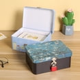 thumbnail image 5 of Caja de almacenamiento con cerradura de hojalata impresa de nuevo estilo INS, caja de almacenamiento de identificación, caja de joyería cosmética de escritorio para estudiantes, 5 of 5
