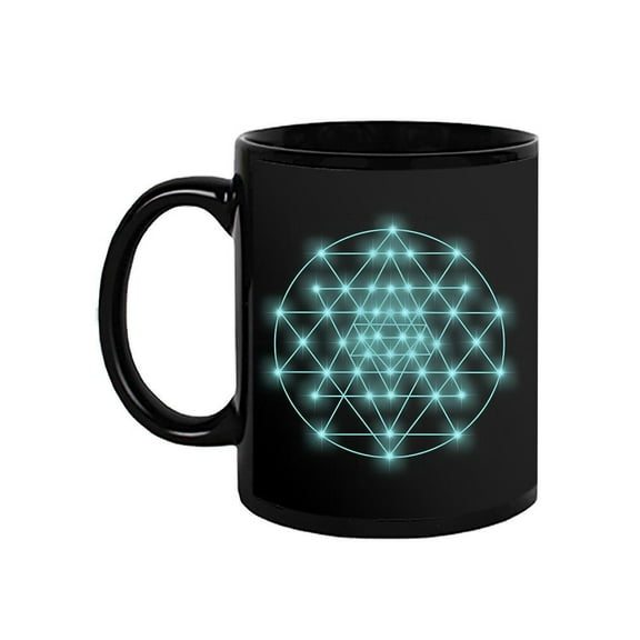 Neon Geometry Mug - SPIdeals Designs,