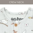 thumbnail image 4 of Harry Potter Hedwig Owl Henley Sleeveless Romper Newborn to Infant, 4 of 5