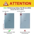 thumbnail image 2 of Timoom Keyboard Case for Samsung Galaxy Tab S6 Lite 10.4'' 2020 Model SM-P610 SM-P615, Soft TPU Back Cover with S Pen Holder Detachable Wireless Bluetooth Keyboard, 2 of 8