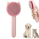 thumbnail image 2 of Great promotion! Pet Supplies Stainless Steel Cute Shape Pet Pin Comb Self-Cleaning Cat Comb Floating Hair Removal Pet Comb, 2 of 5