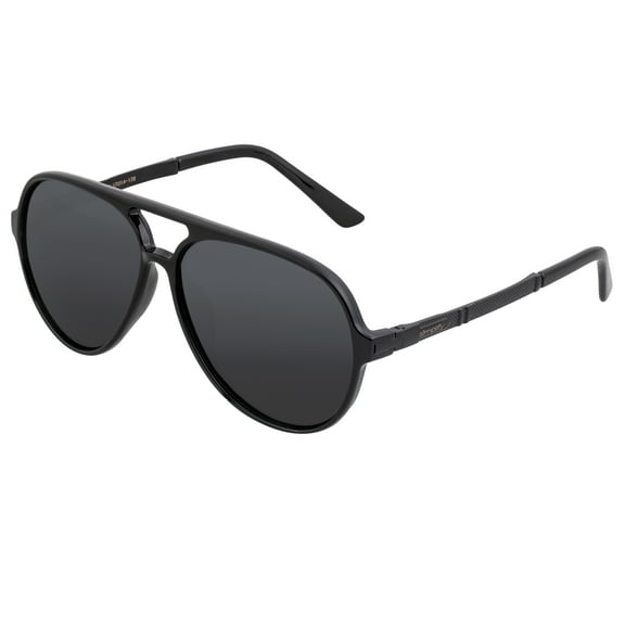 Simplify SSU120-BK Spencer Polarized Sunglasses, Gloss Black