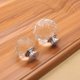 thumbnail image 3 of Manija de cristal de Color, cajón esférico de diamante de un solo orificio, armario, manija de muebles para el hogar, accesorios de Hardware Conjuntos de muebles de dormitorio Transparente 30 mm Bewildely  JJ12822-01B, 3 of 6