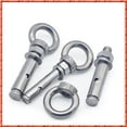 thumbnail image 4 of Expansion Sleeve Anchor Screw Bolts,304 Stainless Steel M6 M8 M10 M12 Lifting Ring Expansion Hook Screw Water Heater Expansion Bolt Swing Hook Hook(Dimensions:M12x80(2 PCS)) (Size : M6x120(10 PC (Size, 4 of 5