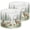 Color 3, variant on Linen Drum Lampshades Vintage Peony Floral Delicate Line Art Soft Beige Rose Tones 13"x13"x10" Light Shade for Table Lamps Floor Lamp Shades Lampshade Replacement Assembly Required