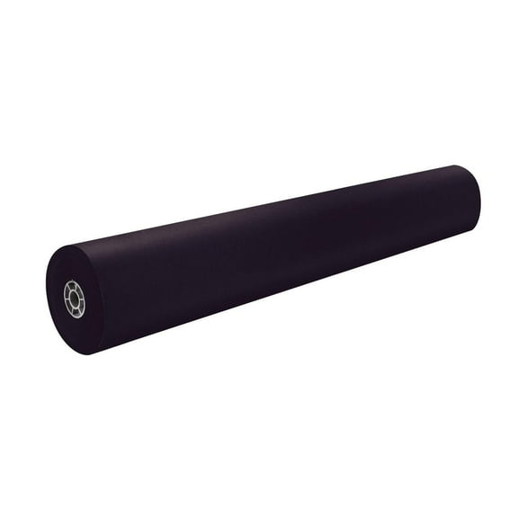 ArtKraft Duo-Finish Paper, Black, 36" x 1,000', 1 Roll