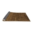 thumbnail image 2 of Ahgly Company Indoor Rectangle Abstract Orange Modern Area Rugs, 2' x 4', 2 of 4