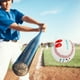 thumbnail image 1 of Pelota de béisbol de entrenamiento de 23 cm con marcadores de colocación para los dedos, de PVC para adultos y aficionados al béisbol., 1 of 7