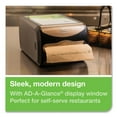 thumbnail image 5 of Tork 6432000 7.5 in. x 12.1 in. x 5.7 in. Xpressnap Counter Napkin Dispenser - Black, 5 of 6