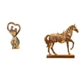 thumbnail image 1 of Estatua de pareja,Figura de pareja,arte moderno,artesanía,regalo de boda,Escultura de pareja para decoración de San Valentín,Estatuas de caballos,Estatuas de caballos Figura de caballo, 1 of 8