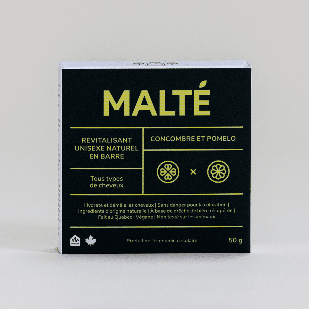 Natural Unisex Moisturizing and Detangling Conditioner Bar - Cucumber & Pomelo