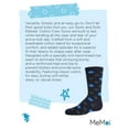 thumbnail image 7 of MeMoi Boys' Spots and Dots Ribbed Cotton Crew Socks - Boys - Male, 8-9, Navy, 7 of 7