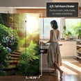 thumbnail image 5 of Oriental Furniture 6 ft. Tall Double Sided Stairway to Heaven Canvas Room Divider, 5 of 7