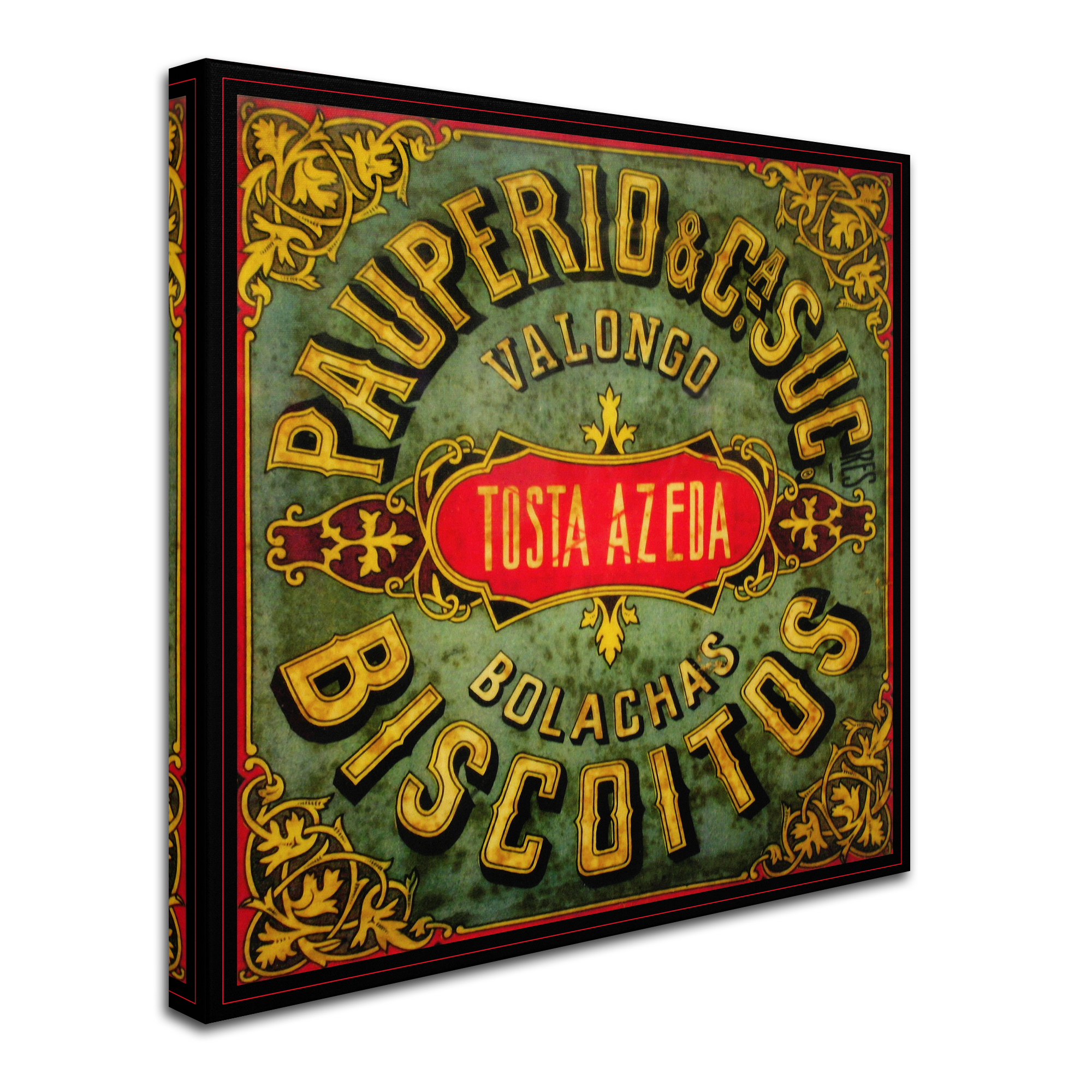 Vintage Lavoie 'Ads-0088' Canvas Art