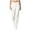 *White, variant on VBVC Women's Crossover V-Waist Wide Leg Pants , High Waisted Seam Front Trousers For Women , Ladies' Yoga Workwear Bottoms with Pockets, Black , S-2XL