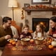 thumbnail image 5 of Embroidered Fall Leaf Table Runner For Thanksgiving Fall Maple Leaf Hollow Cut Table Mat Holiday Table Decor 16.93inch Or 33.46inch Season Centerpiece, 5 of 7