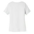 thumbnail image 6 of Yellow Rooster Women's Relaxed Jersey Short Sleeve V-Neck Tee White S, 6 of 6