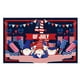 thumbnail image 1 of Banner de fondo del Día de la Independencia | Póster de pared de tela del 4 de julio | Decoración de fiesta patriótica roja azul | Serpentina reutilizable resistente al agua | 72x44 pulgadas, 1 of 5