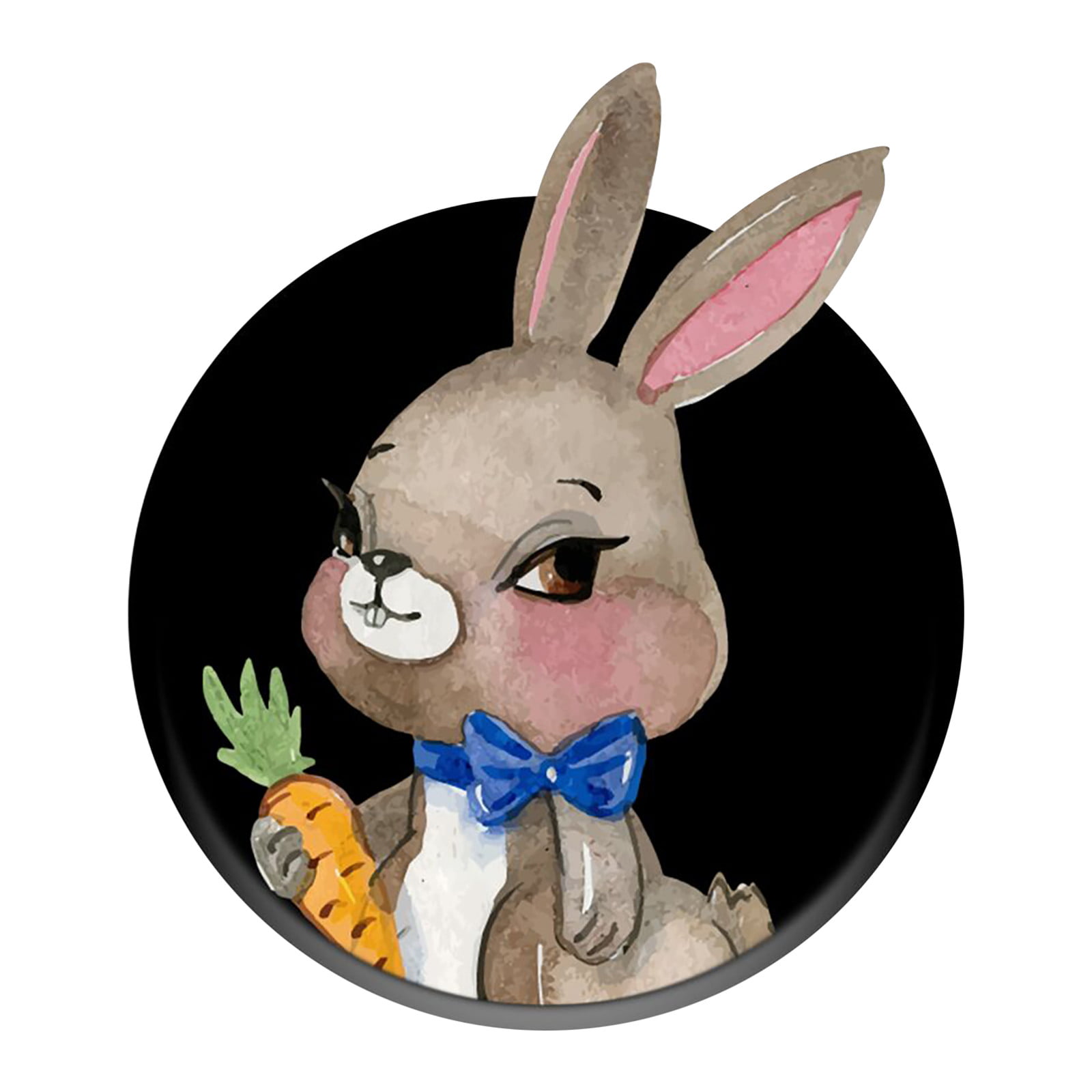 PRINxy WallStickers Clearance Easter Cartoon 3D Bunny Sticker Window  Sticker Door Decoration Sticker Wall 