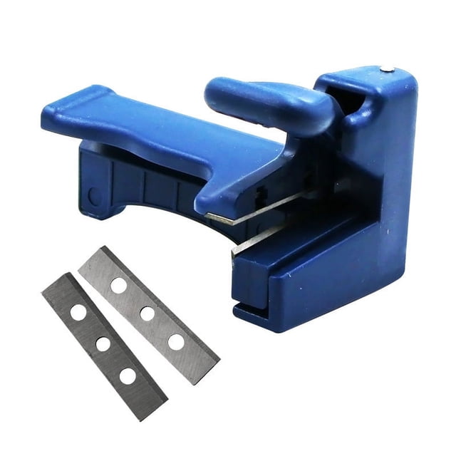 Manual Woodworking Edge Trimmer: Single Handheld PVC Edge Banding Cutter for Straight Line Board Trimming, Durable Material Efficient Design Compact Size Tool for DIY & Professional Carpenters