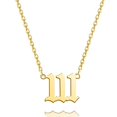thumbnail image 1 of Collier Numéro d'Ange 111 - Collier Pendentif 999 Collier en Acier Inoxydable Collier Numéro d'Or Collier Numéroté Bijou Type4, 1 of 7