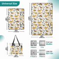 thumbnail image 2 of Extra Large Picnic Beach Blanket Waterproof Sand Proof Portable Outdoor Mat Cute Dinosaurs and Leaf 60x80, 2 of 9